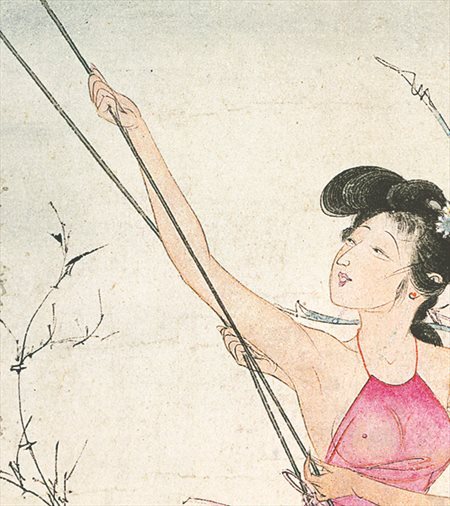 禄丰县-胡也佛的仕女画和最知名的金瓶梅秘戏图